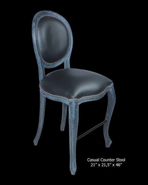 Charcoal Casual Counter Stool Room Scene