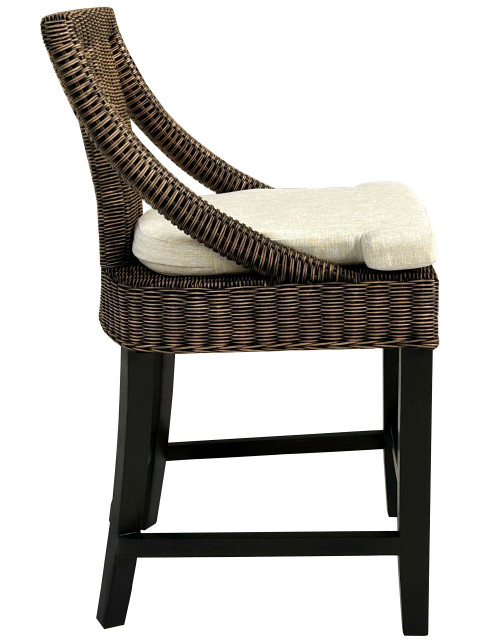 Saona Counter Stool Kubu Antique Brown