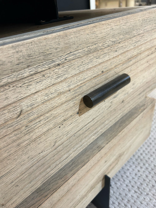Large Modern Rustic TV Entertainment Console