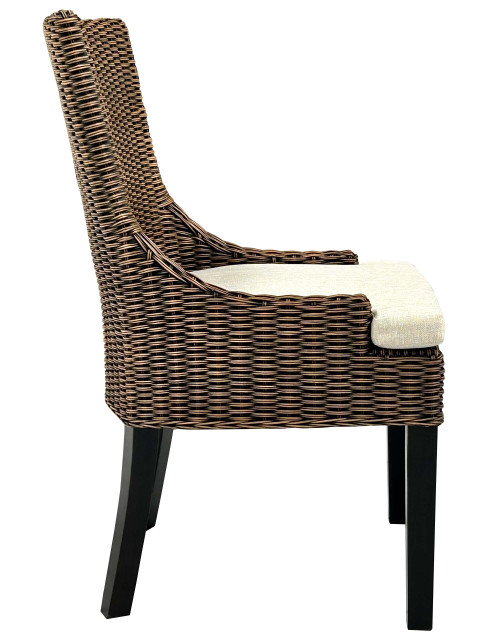 Alfresco Dining Chair Antique Brown