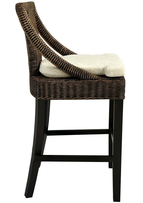Saona Barstool Kubu Antique Brown