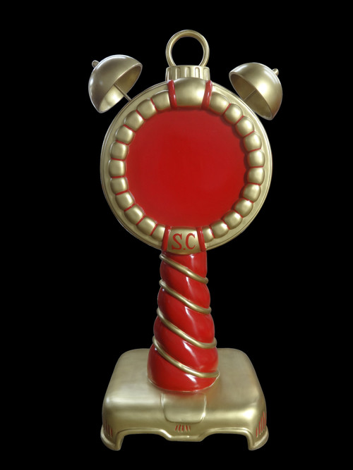 Santa's Decorative Display Clock