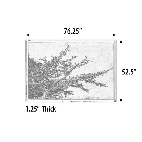 75.00 x 1.50 x 51.00