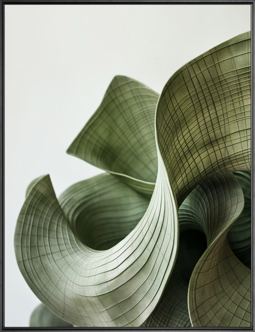 Green Movement Abstract Giclee