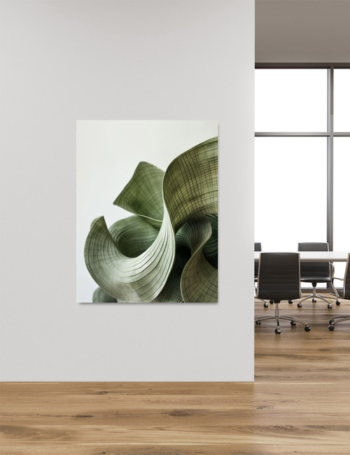 Green Movement Abstract Giclee