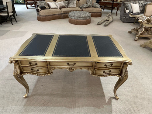 Platine Large Mahogany Writing Desk