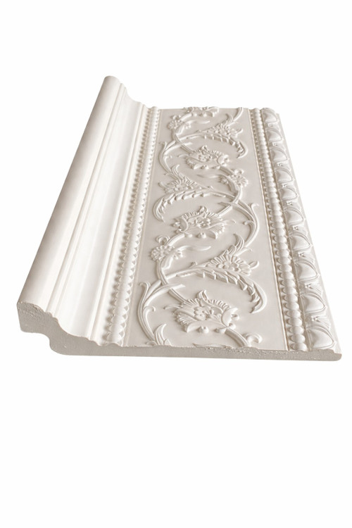 All White Crown Molding 92 inch