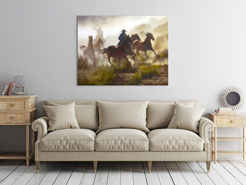 The Cowboy Wrangler Giclee