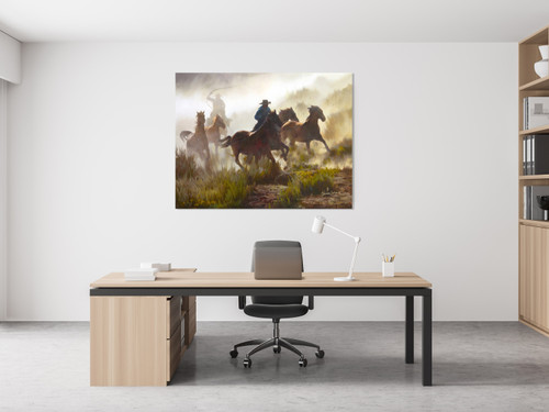 The Cowboy Wrangler Giclee