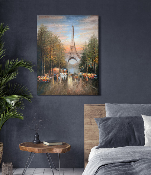Parisian Leaner Framed