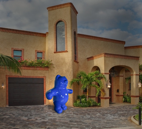 Blue Gummy Bear 84 inches