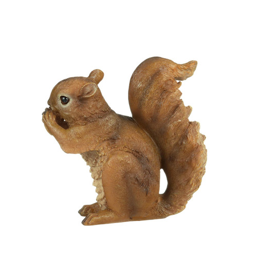Woodland Forager Squirrel Statue