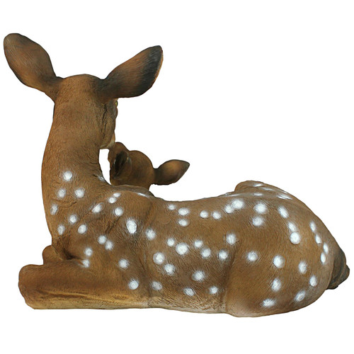 Doe and Fawn Woodland Statue