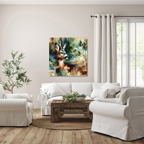 Autumn Deer Giclee