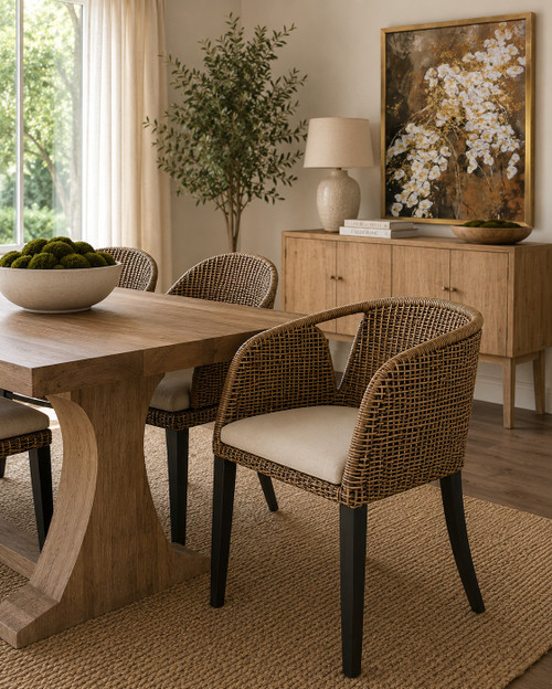 Kaminda Antique Finish Dining Chair