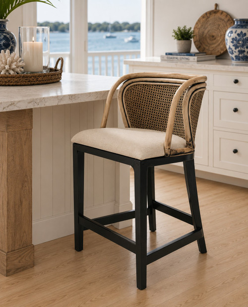 Bello Antique Finish Counter Stool
