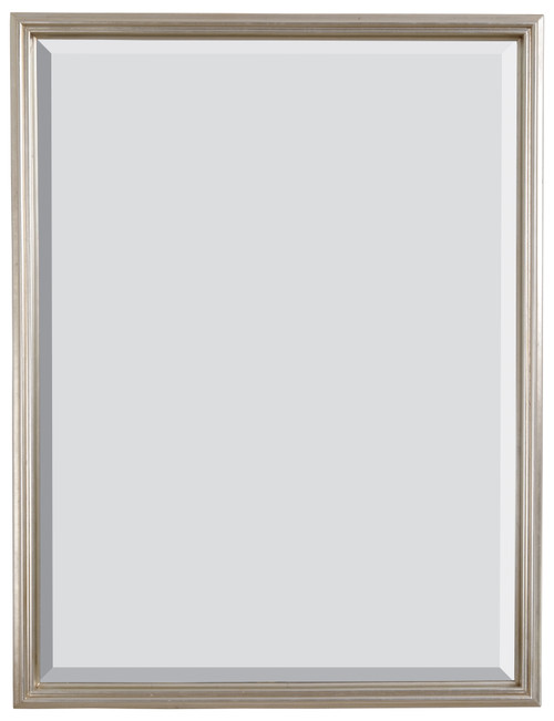 Simple Elegance Mirror 36X48 Silver Room Scene