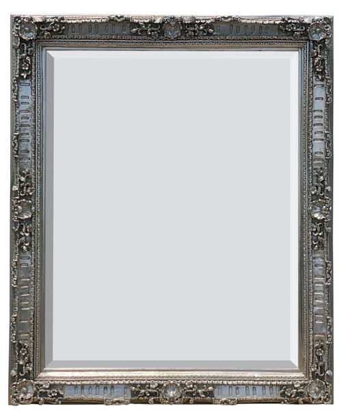 Open Woods Mirror 12x24 Silver