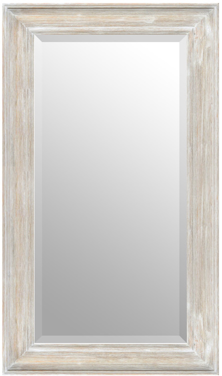 Misty Woods Mirror 24X48 Distressed White Wash (KIT)