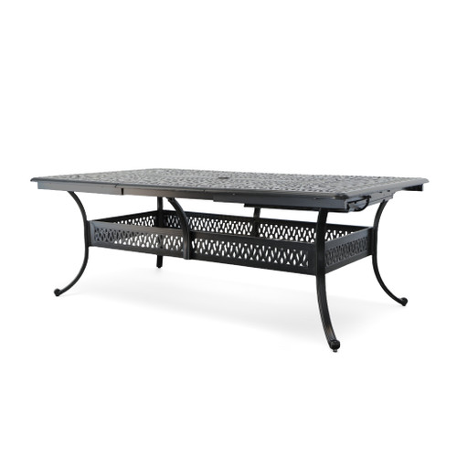 Elisabeth 132X48 Aluminum  Rectangular Extension Table