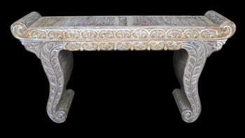Bali Reclaimed Teak Carved Console