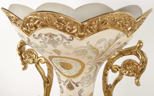 Celine Major Presentation Urn on Pedestal 246 Inches Tall Close Up Image