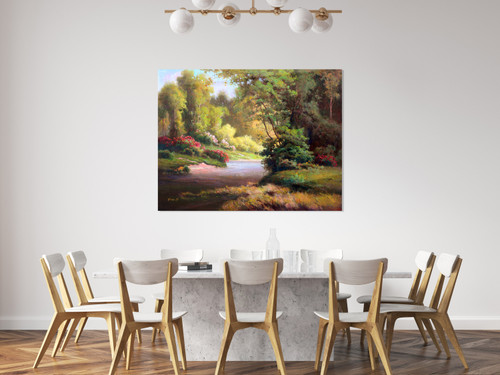 Garden Trail Gallery Wrap Room Scene