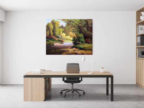 Garden Trail Gallery Wrap Close Up Image