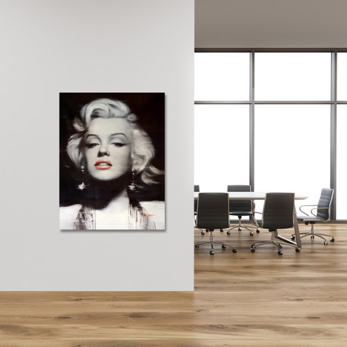Marilyn Monroe Gallery Wrap Close Up Image