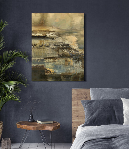 Winter Abstract Gallery Wrap Close Up Image