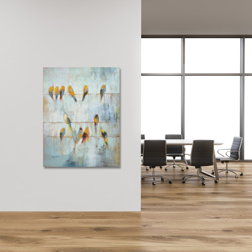 Birds 2 Gallery Wrap Room Scene