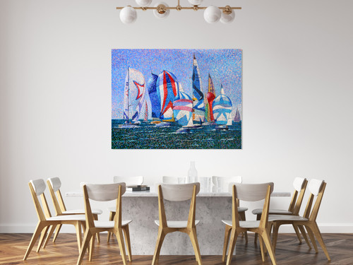 Pointe Regata Gallery Wrap Room Scene