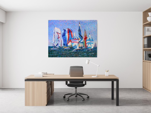 Pointe Regata Gallery Wrap Close Up Image