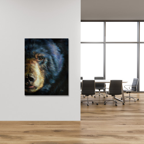 Grizzly Bear Gallery Wrap Close Up Image