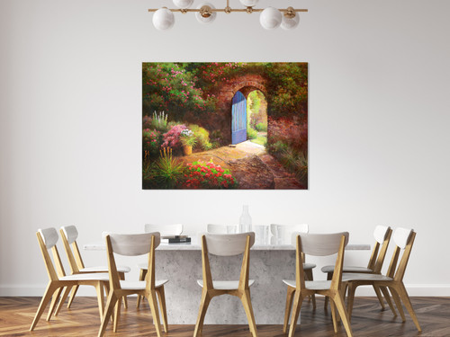 Secret Garden Gallery Wrap Room Scene