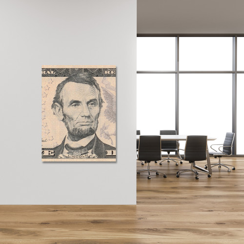 The Dollar Gallery Wrap Room Scene