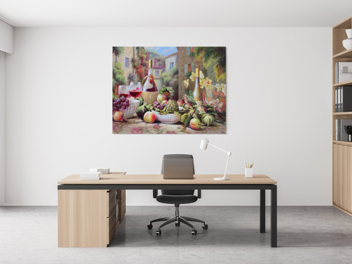 Still Life B Gallery Wrap Close Up Image