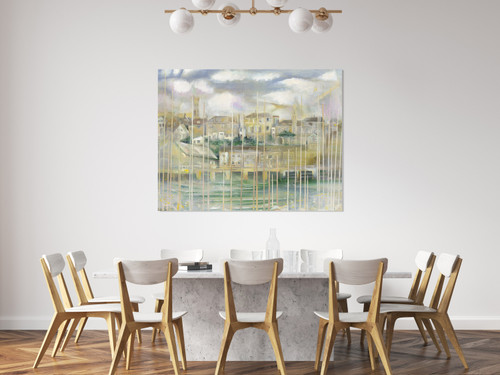 Harbor Gallery Wrap Room Scene