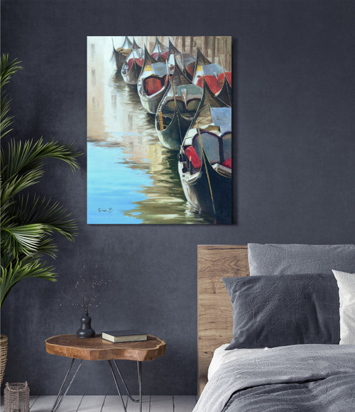 Gondola Gallery Wrap Close Up Image