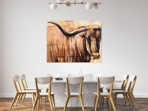 The OX Gallery Wrap Room Scene