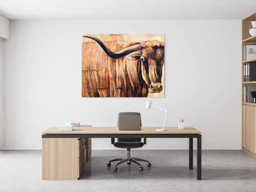 The OX Gallery Wrap Close Up Image