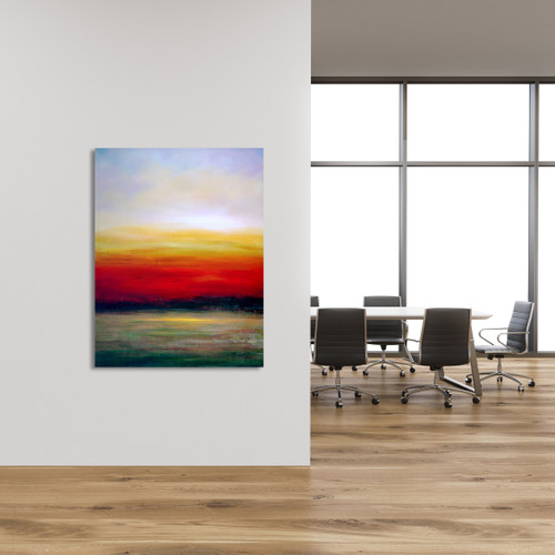 Earth Tone Gallery Wrap Close Up Image