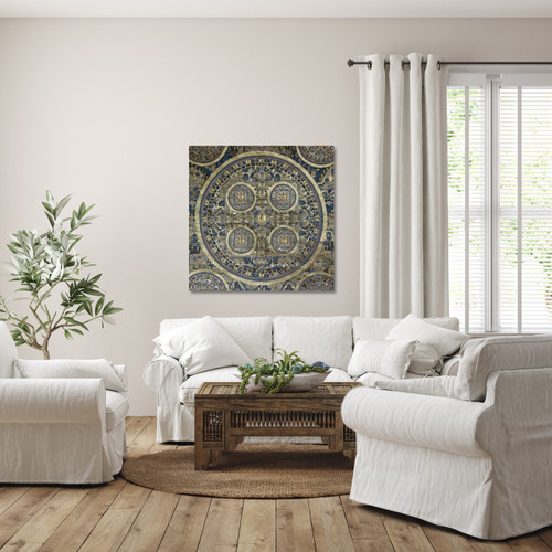 Zen Medalion Gallery Wrap Room Scene