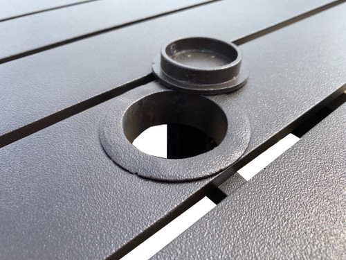 Monterey Outdoor Pub Table Close Up Image