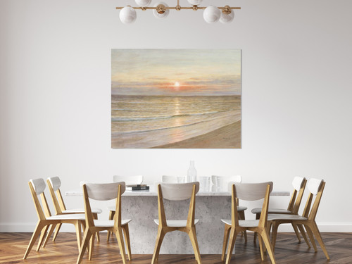 Beach Sunset Gallery Wrap Close Up Image