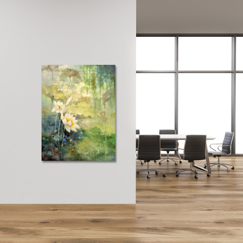 Floral Fusion Gallery Wrap Room Scene