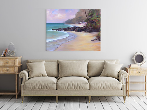 Tropical Beach Gallery Wrap
