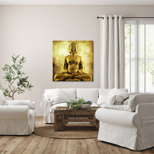 Golden Buddha Room Scene