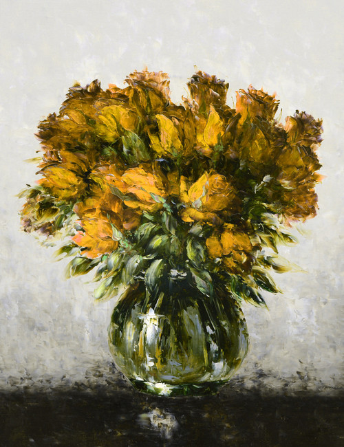 Yellow Rose Gallery Wrap