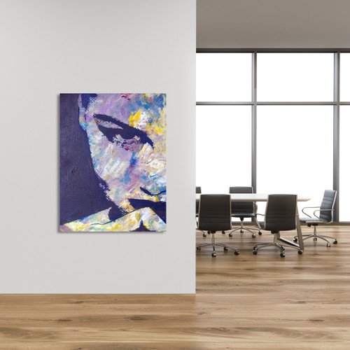 Grunge Profile Gallery Wrap Room Scene